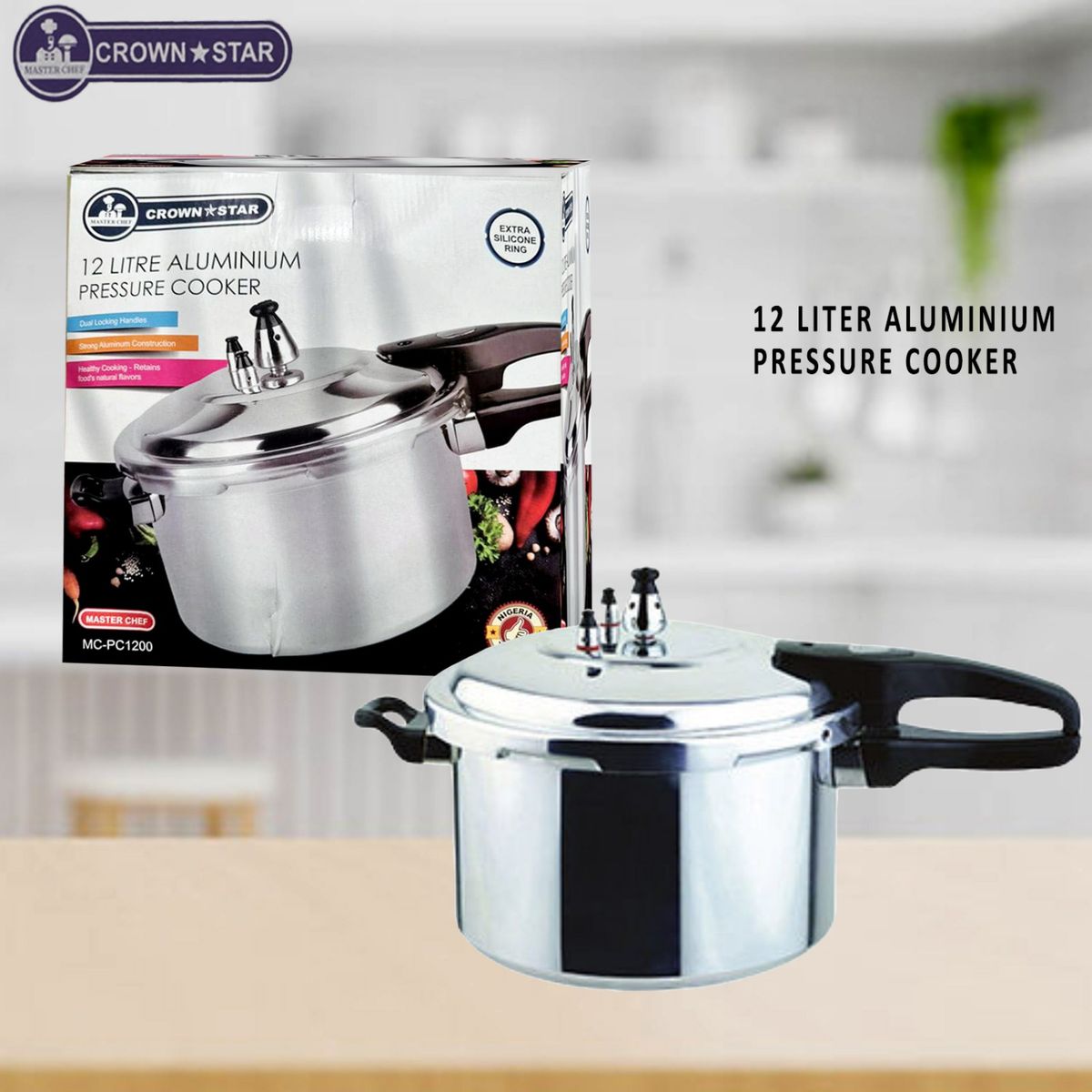 Pressure Cooker Pot- 12L