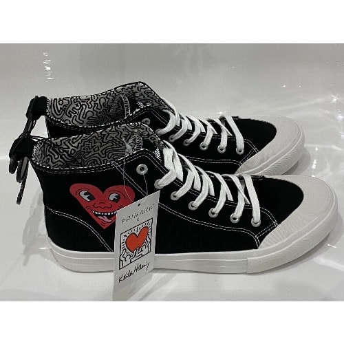 Unisex Pattern Keith Haring High-top Trainer