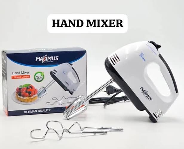 MAXIMUS HAND MIXER WITH BOWL7 SPEED CONTROL