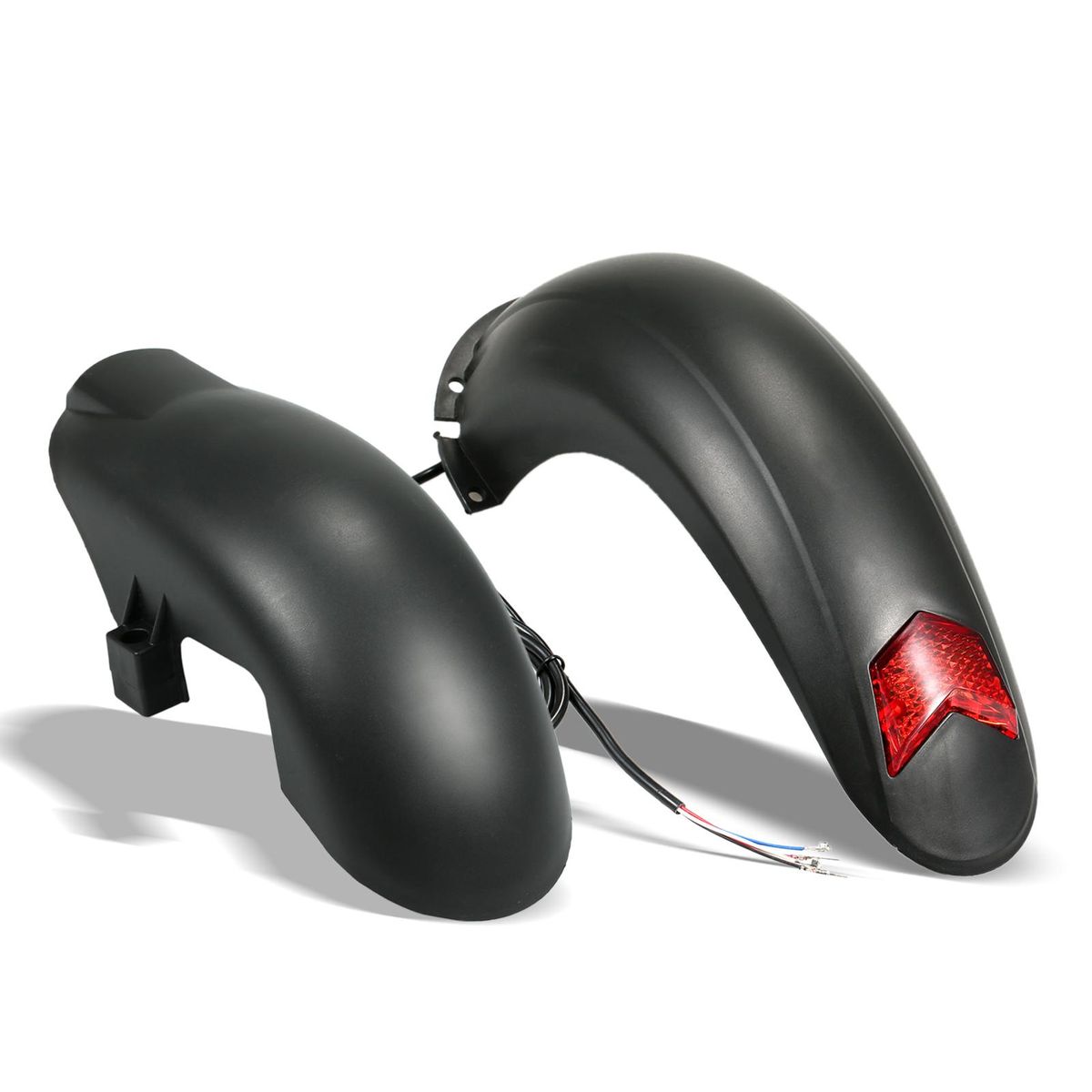 10in Electric Scooter Front Tire Guard Rear Tire Guard Front Rear Mud Guard Set Mudguard Fender for Kugoo M4 Kick Scooter