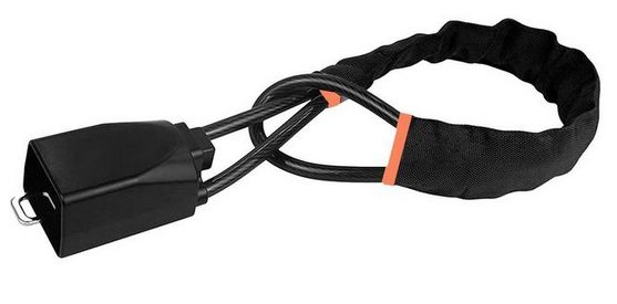 Universal Steering Wheel Steel Lock To Safety Belt