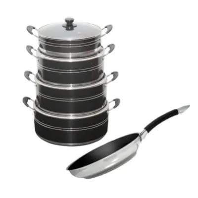 Non Stick Pot Set With Frypan -4 Piece