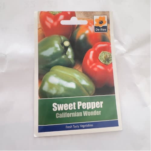 Sweet Pepper Californian Wonder - 50 Seeds