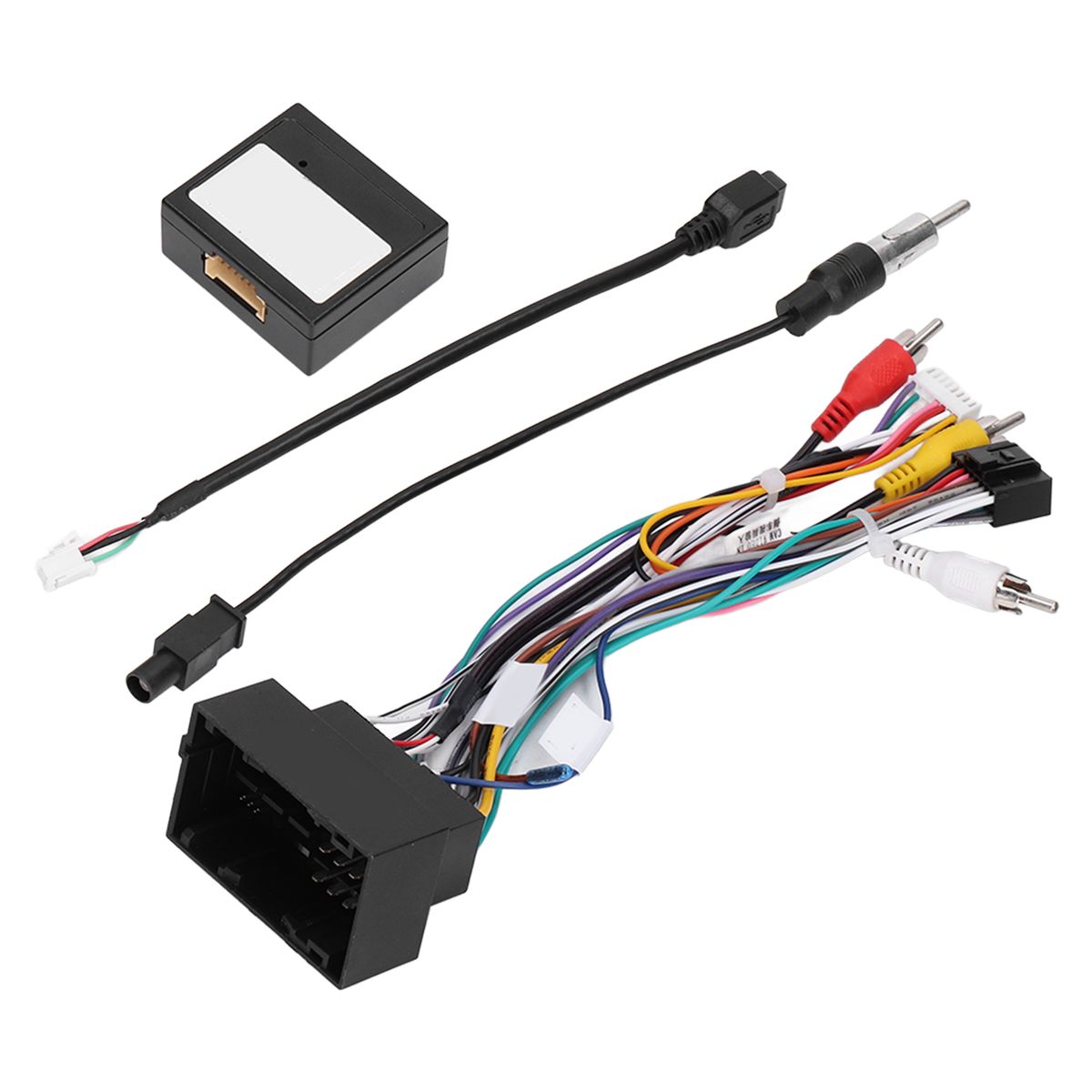 16pin Car Radio Wiring Harness USB Cable With Canbus Box