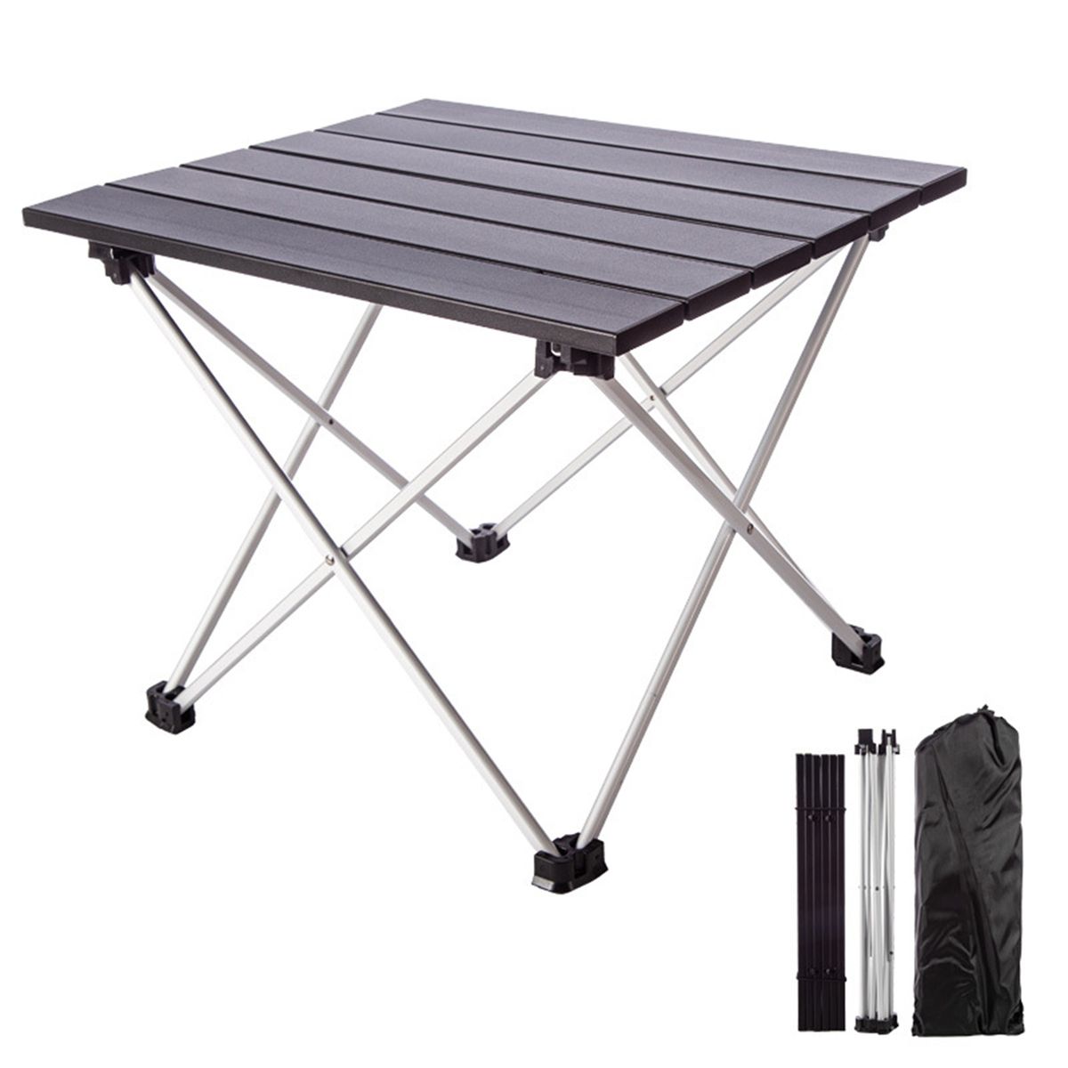 Outdoor Folding Table Lightweight Compact Aluminum Camping