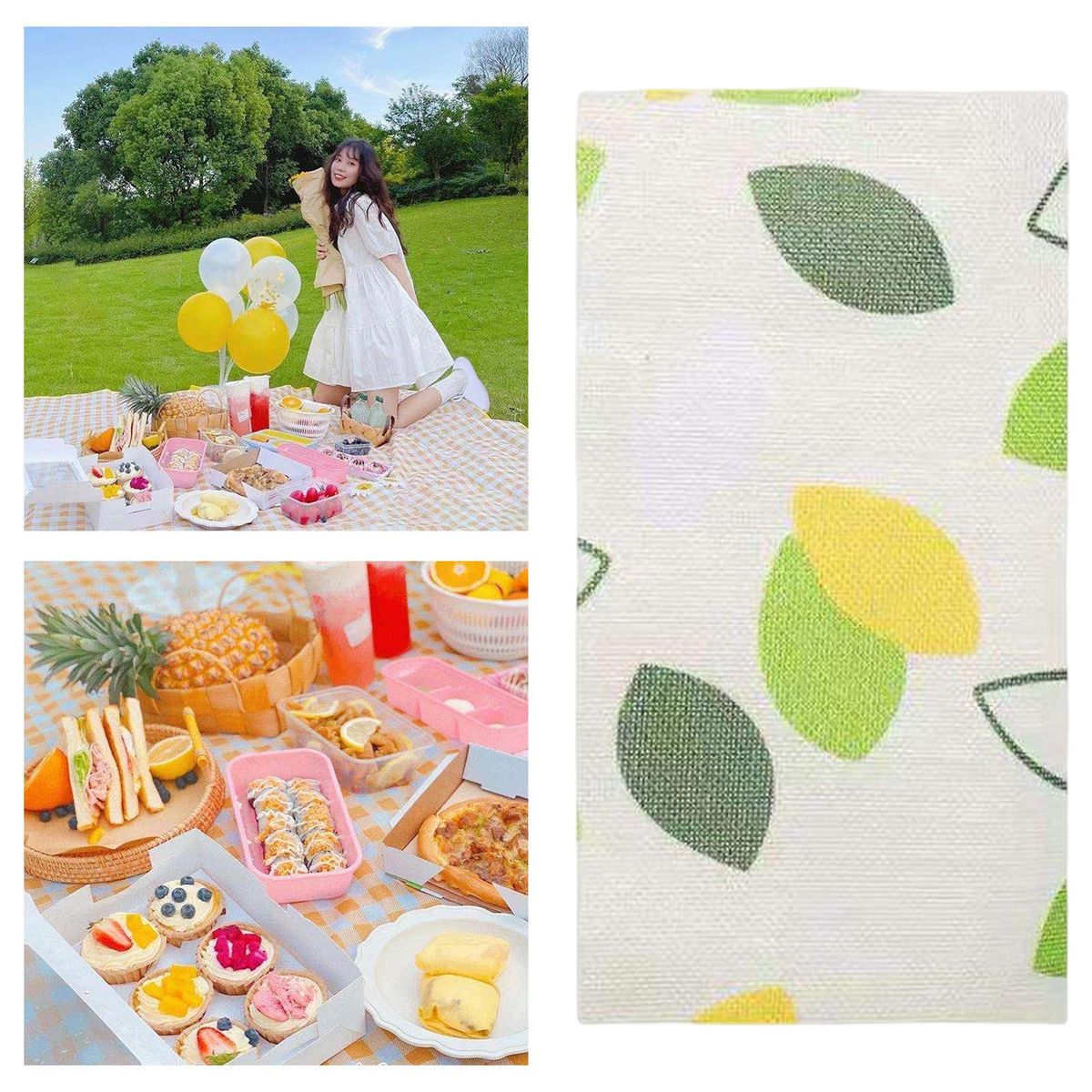 200x200cm Picnic Blanket Water Camping Portable Sand Large