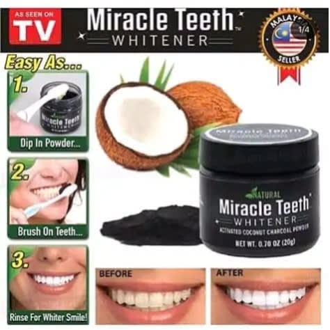 Miracle Teeth Whitener-20g
