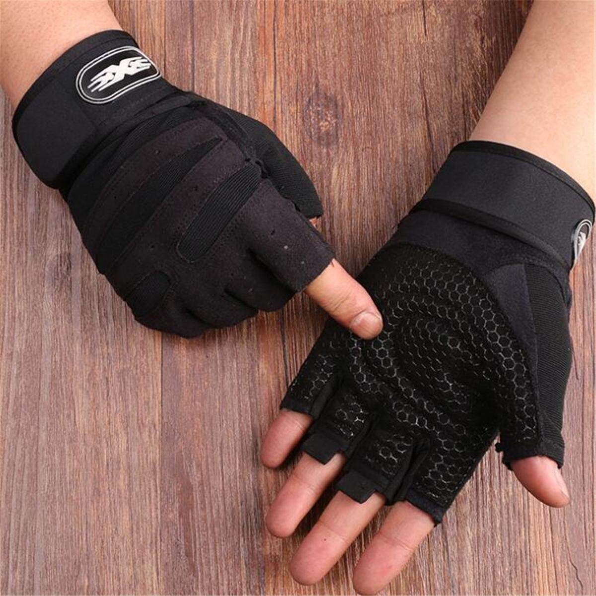 Weight Lifting Gym Training Fitness Wrist Wrap Workout Exercise Sports#L L
