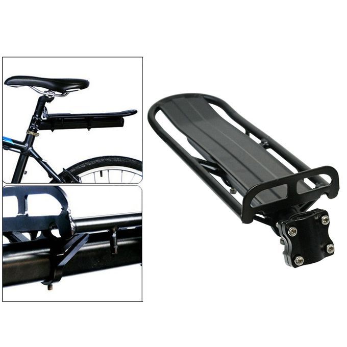 Bicycle Mountain Bike Rear Rack Seat Post Mounted Pannier Luggage