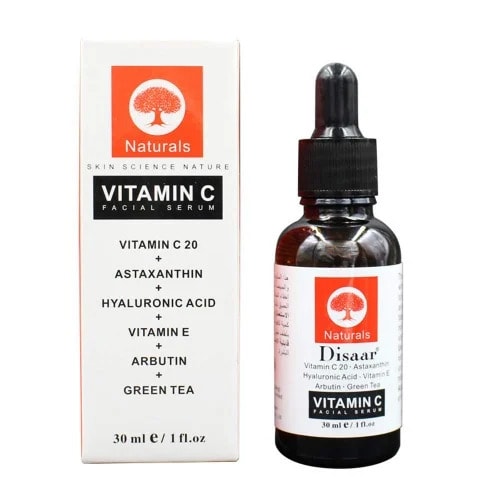 Beauty Natural Vitamin C Astaxanthin Hyaluronic Acid Face Facial Serum - 30ml