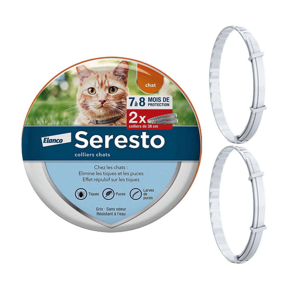 1 Set Cat Collar Fleas And Ticks Cats Dog Protection Collar A