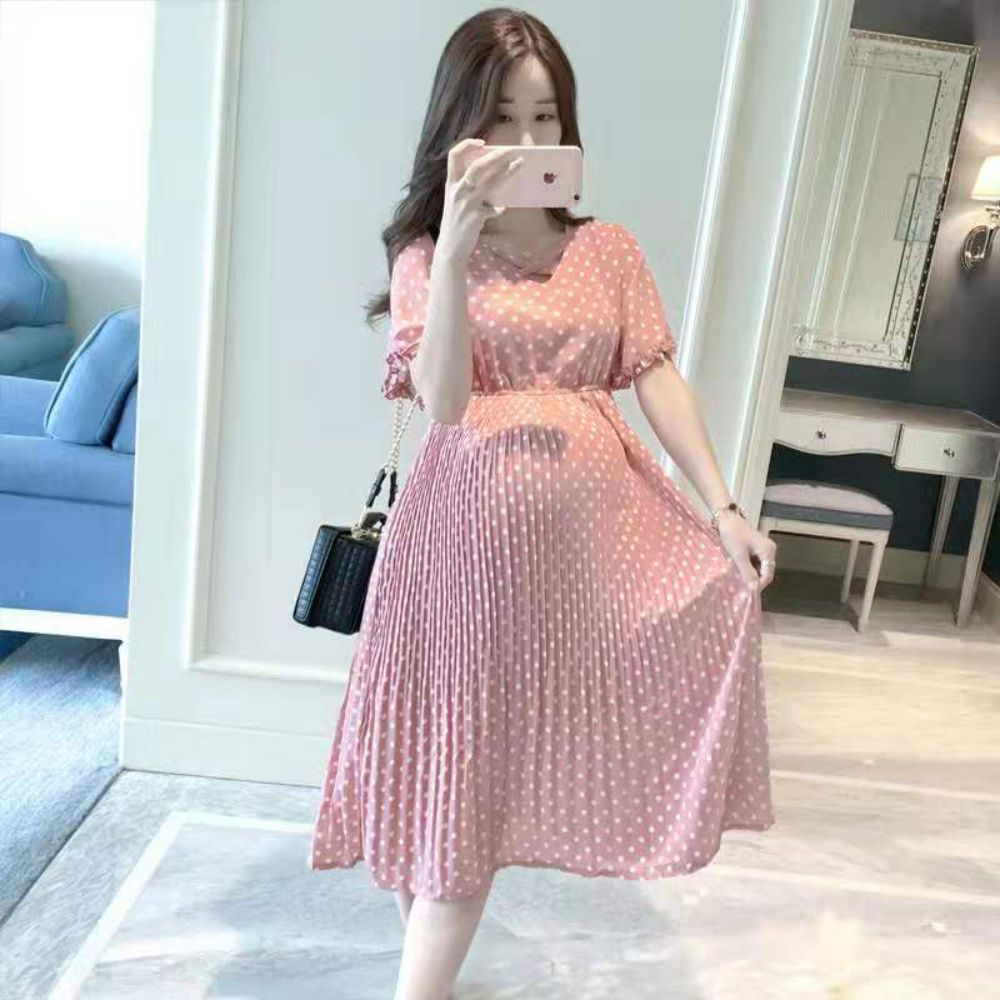 Summer Pregnancy Dress Fashion Women's Clothing  Maternity