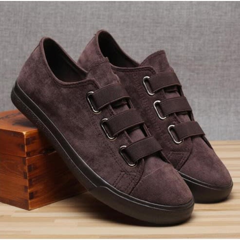 Men's Corduroy Sneakers - Coffee Brown