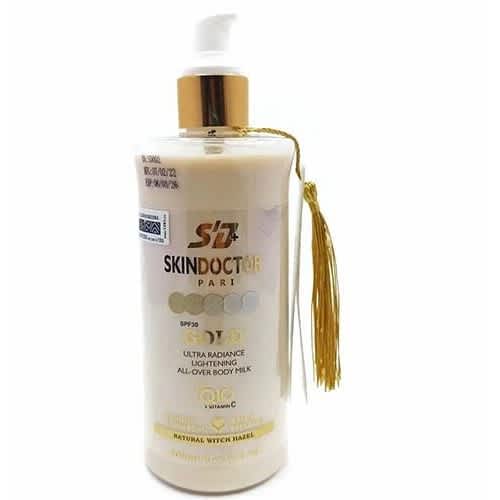 Skin Doctor Gold Body Lotion Lightning Milk Spf30 400ml