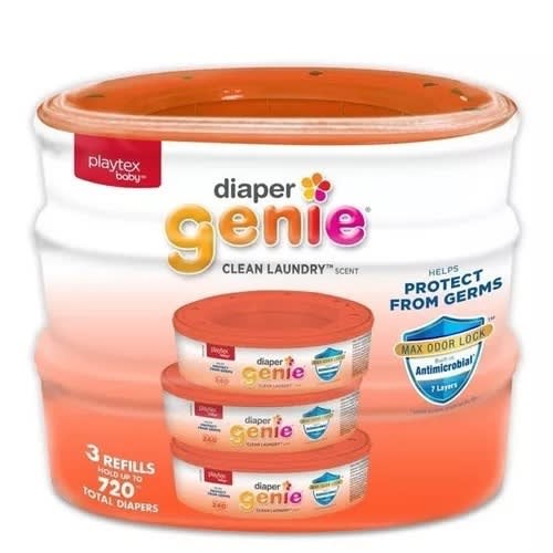 Baby Diaper Pail Refills - Clean Laundry Scent 3pk