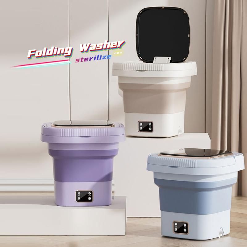 Portable Foldable Washing Machine Underwear Sock Centrifuge