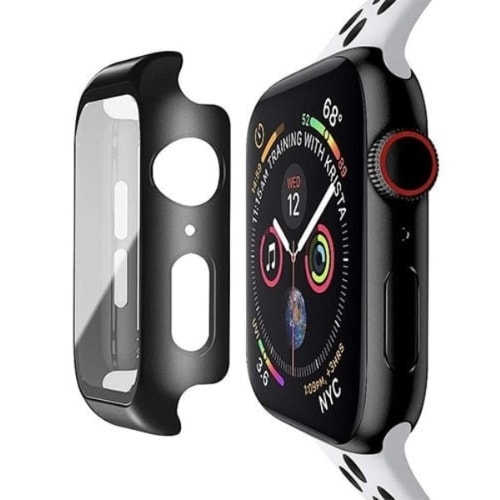 Case With Built-in Tempered Glass Screen Protector 44mm For Smartwatch