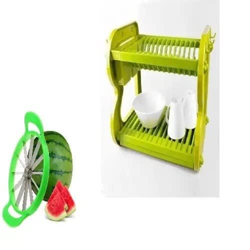 Dish Rack And Water Melon Slicer