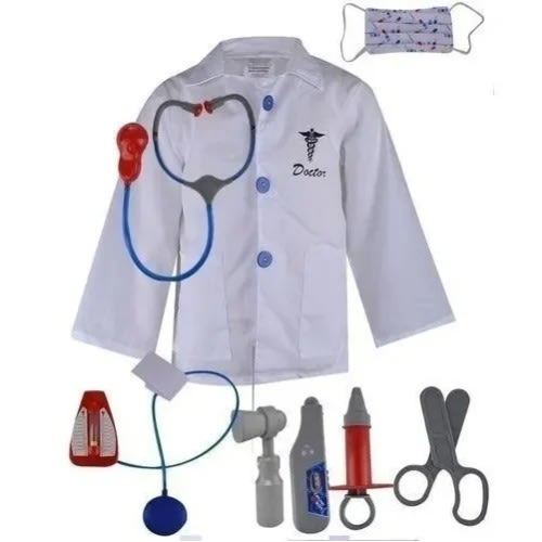 Kids Costume Career Day School Doctor Kit
