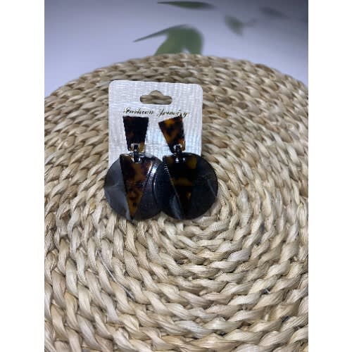 Retro Circular Earrings