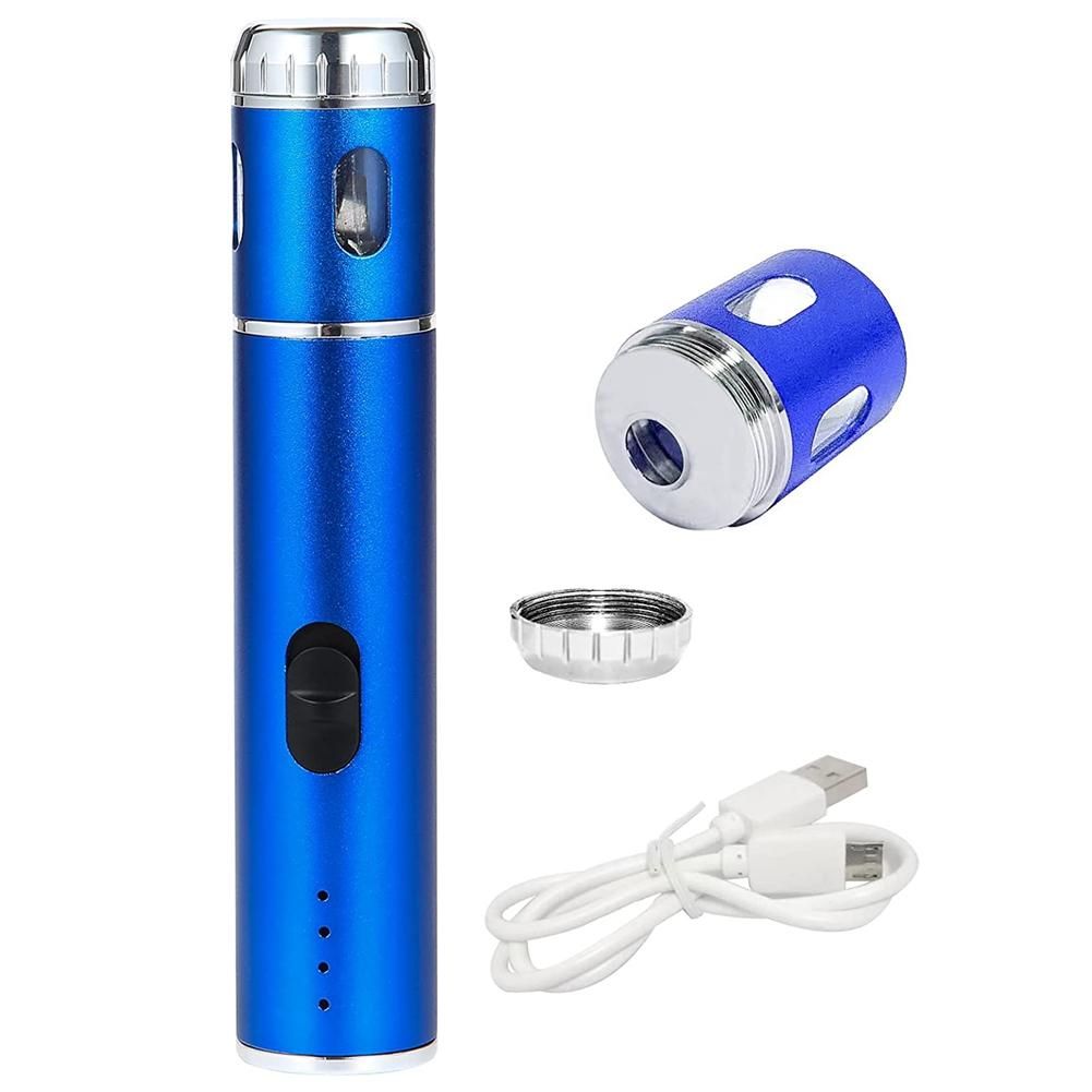 Electric Portable  USB Rechargeable Spice Multipurpose for Fluffy Product and the Kitchen Grinding Blue