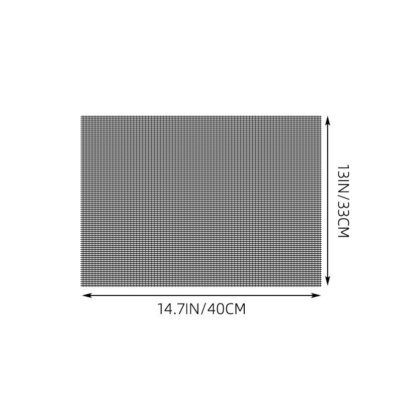 Non Stick Barbecue Carpet For Outdoor Camping, Heart Proof, Food Grade, Reusable, Party Accessories, Cooking Net