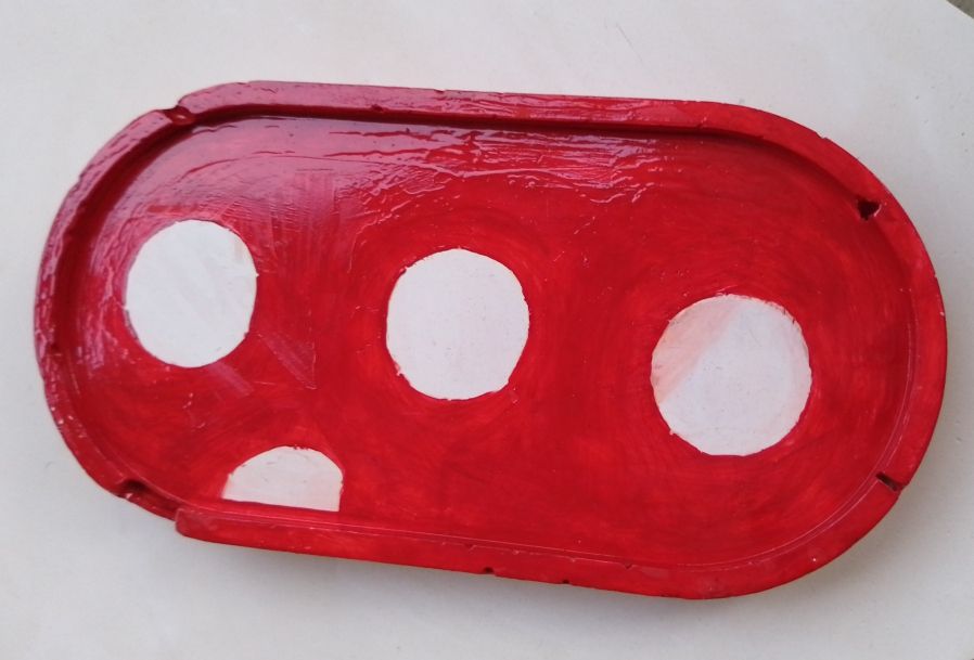 Poker Decorative Oval Tray