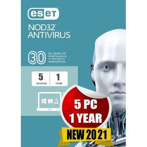 Eset Internet Security - 1 Year License - 5pcs