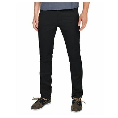Men's Slim Fit Chinos - Black