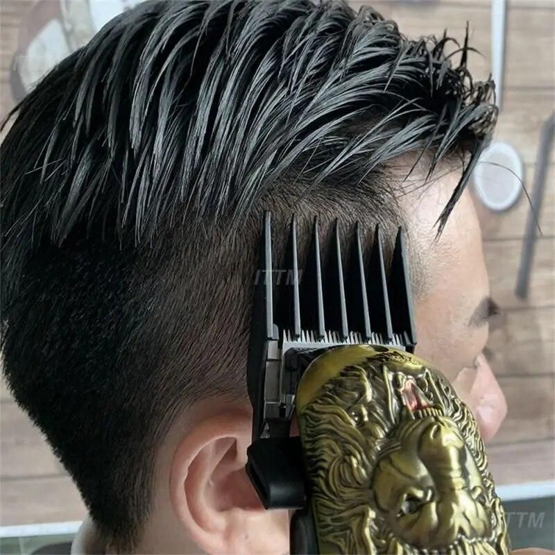 Comb And Haircut 21  11cm Easy To Disassemble Hook Design Not Easy To Fall Off Round Comb Teeth Positioning Comb Styling Comb