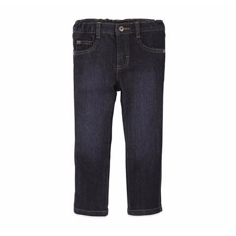 Toddler Boy Flex Comfort Skinny Jeans Trouser -dark Blue