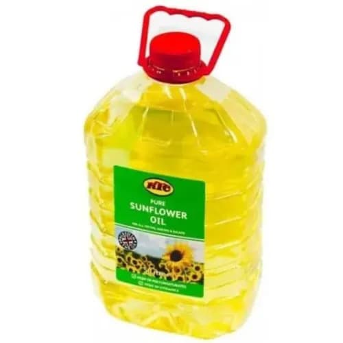 Ktc Pure Sunflower Vegetable Olive Oil - 5L