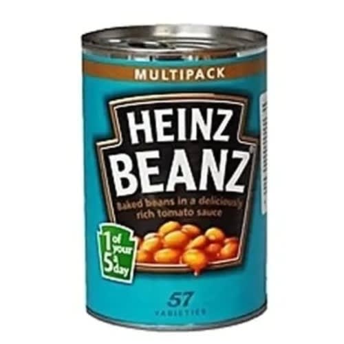 Heinz Tomato Sauce Baked Beans - 415g X6