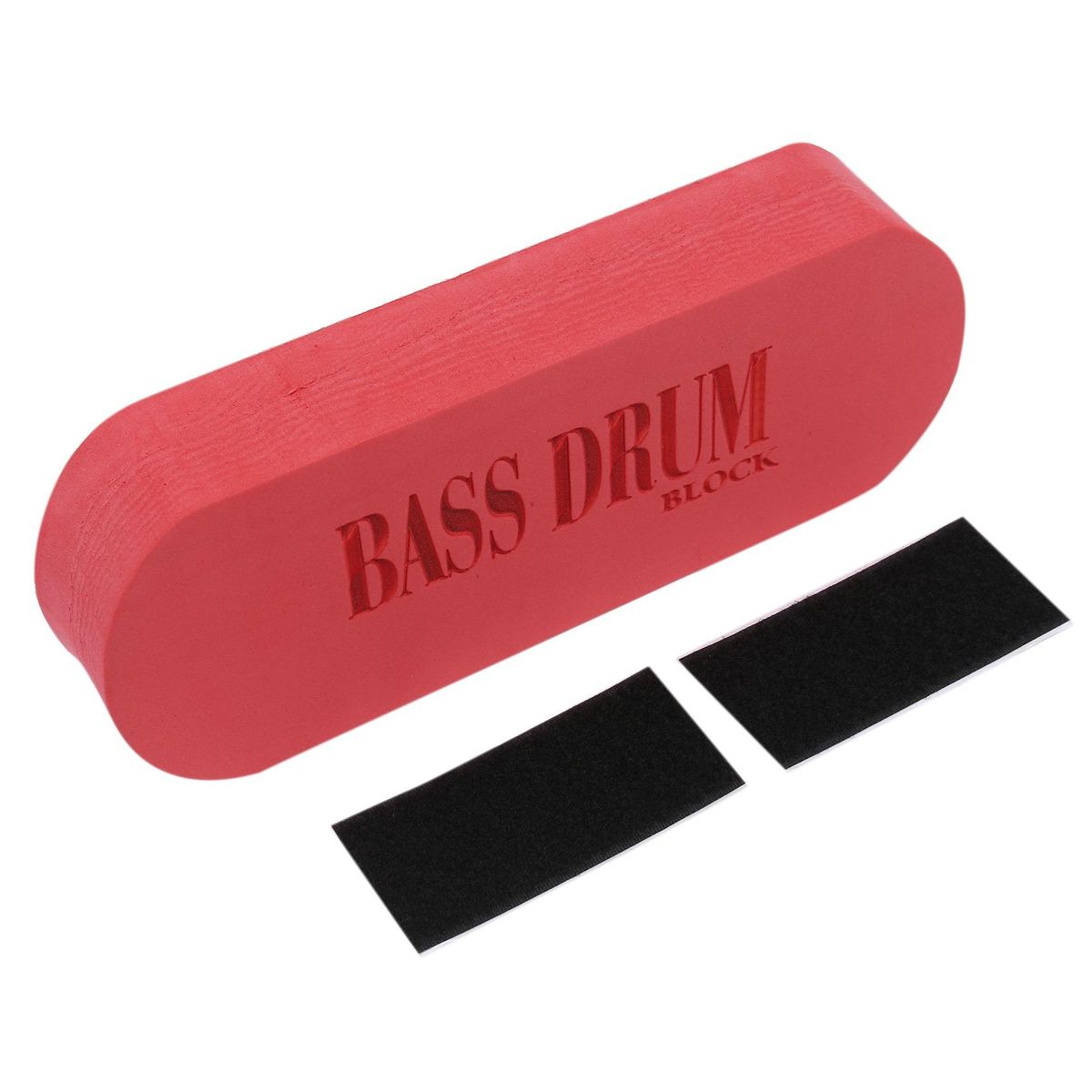 Jazz Drum Anti-slip Drum Brick Slow Anti-Moving Fixed Floor Anti-Slip Cotton Bass Drum Red
