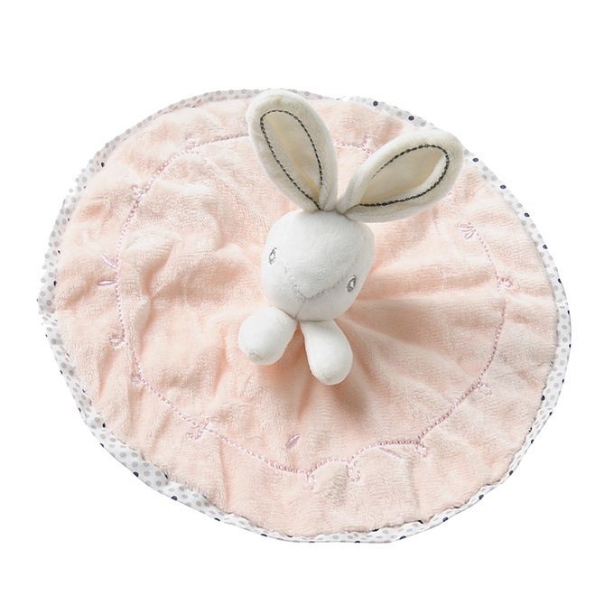 Baby Bunny  Blanket Plush Comforter Sleep Stuffed Toy Pink