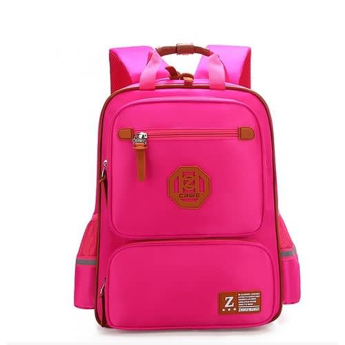 Lightweight Children Waterproof School Backpack - Pink School Bag