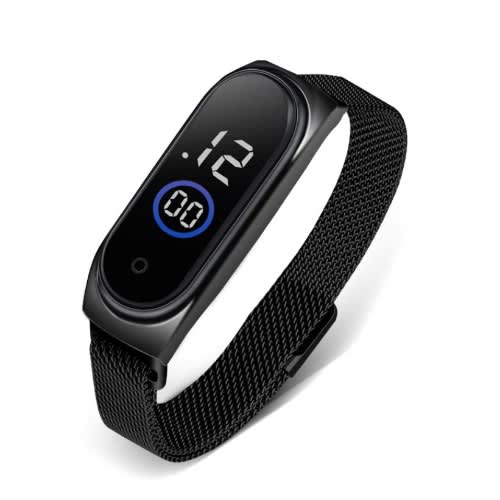 Unisex Sport Led Digital Watch - Black