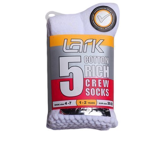 5 Cotton Rich  School/occassion Socks