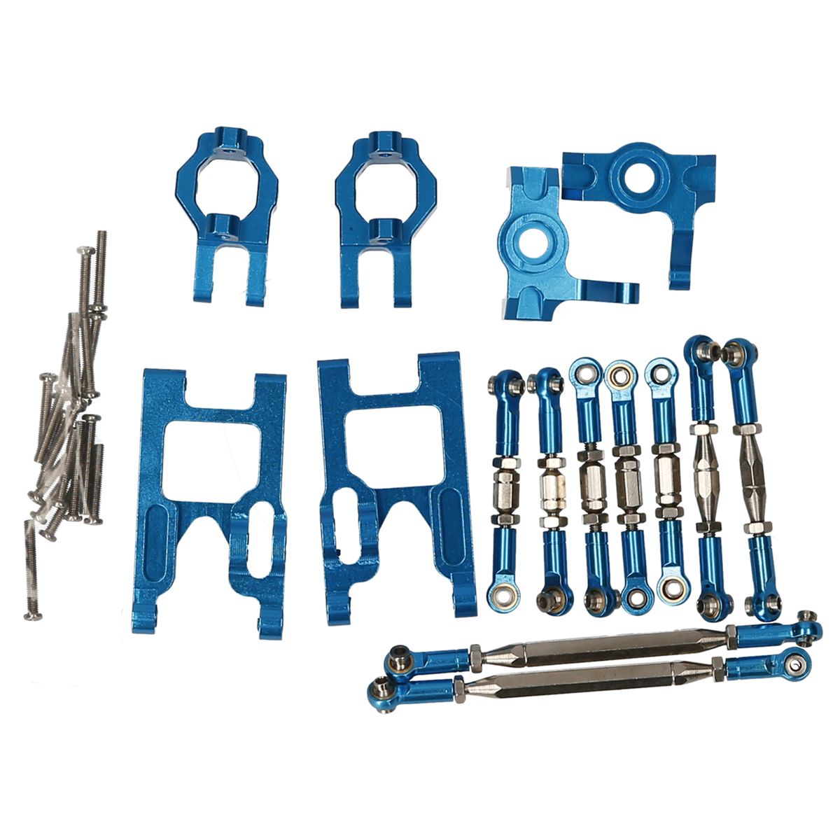 Metal Swing Arm C Hub Steering Hub Pull Rod Kit For Wltoys