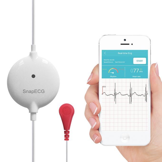 ECG Monitor Electrocardiographic Recorder Heart Monitoring