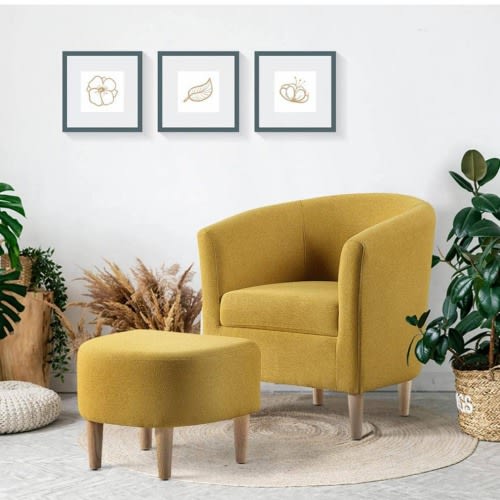 Ollas - Accent Chair - Yellow