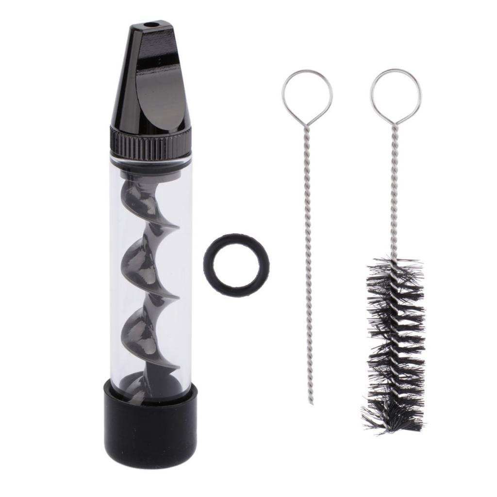 Glass Blunt Pipe Colorful Smoking Mini Pipe Glass Blunt Tip Cleaning F