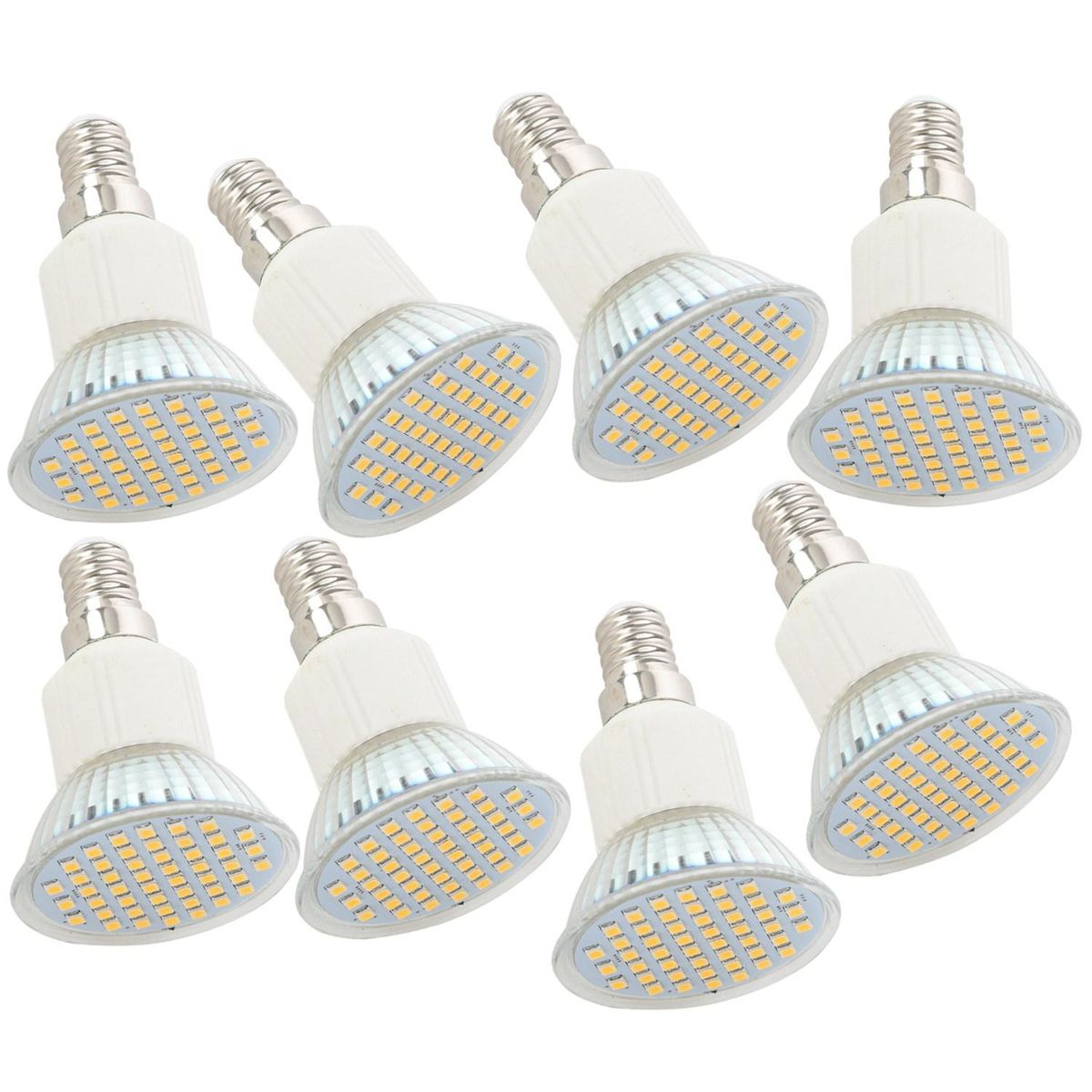 E14 3W 48 3528 SMD Led  Light 110V AC/DC12V Base