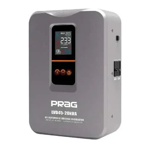 20kva 45-280V Relay Voltage Stabilizer Dark Grey