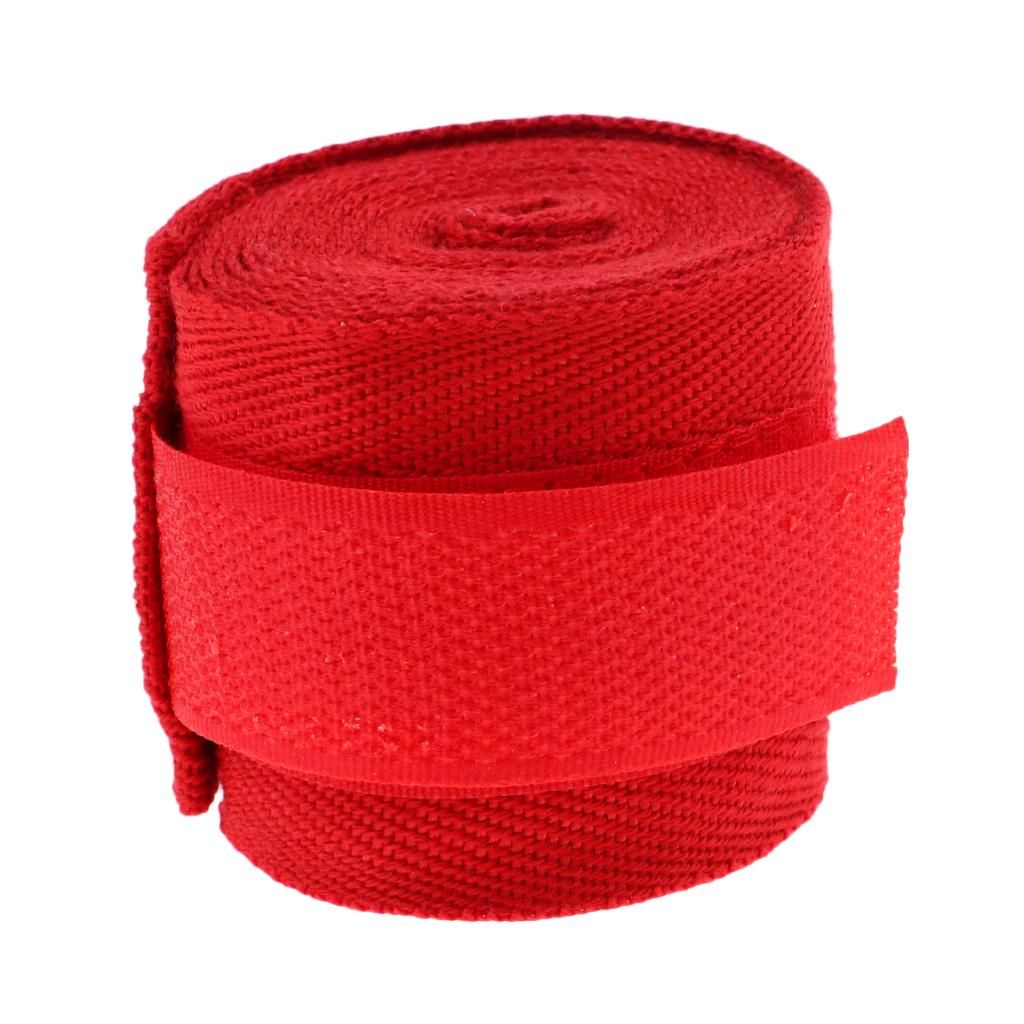 Boxing Bandages Hand Bandages With Thumb Loop For Martial Arts Red