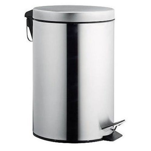 Stainless Steel Pedal Foot Dust Bin- 12 Liters