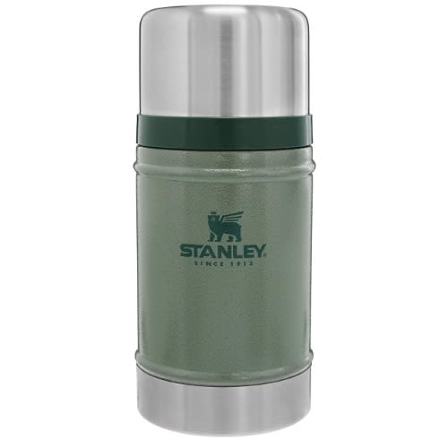 Classic Vacuum Insulated Food Jar Stainless Steel - Naturally Bpa Free 24oz / 710ml- Green