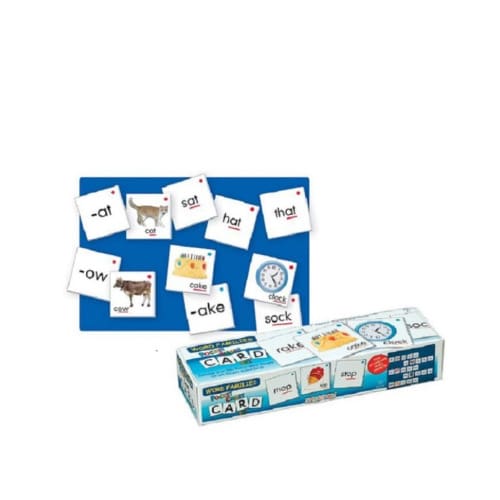 Word Families Pocket Chart Card Set