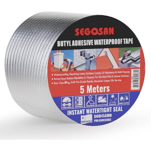 Segosan Butyl Adhesive Waterproof Tape - 5m