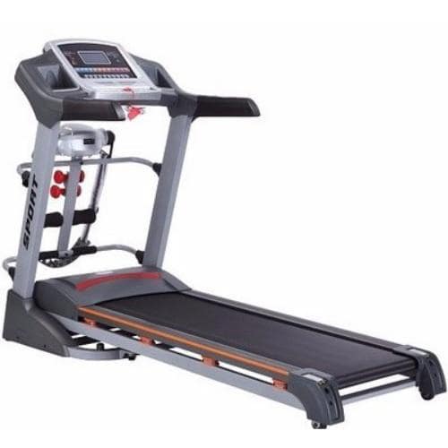 Electric Treadmill With Push up, Twister & Dumbbells - 3.0HP